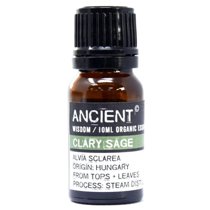 Óleo Essencial Sálvia  Orgânico 10ml - Equilíbrio Feminino | Universo com Alma