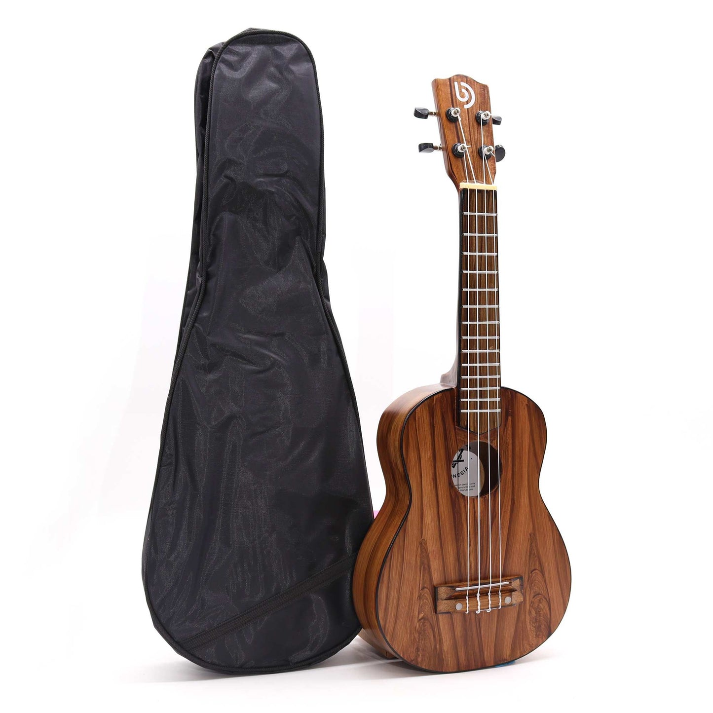 Ukulele Artesanal Madeira Sonokeling | Acabamento Natural Clássico