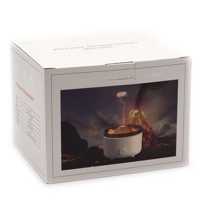 Difusor Aroma Efeito Vulcão Grande 2 Cores Tomada | Universo Alma