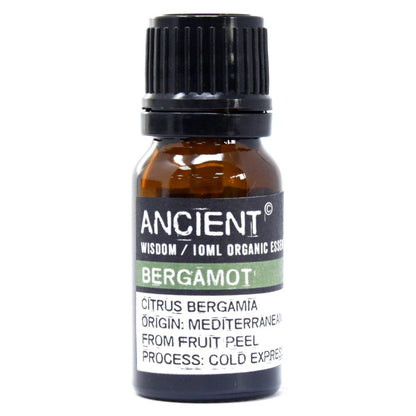 Óleo Essencial de Bergamota Orgânico 10ml - Aromaterapia | Universo com Alma