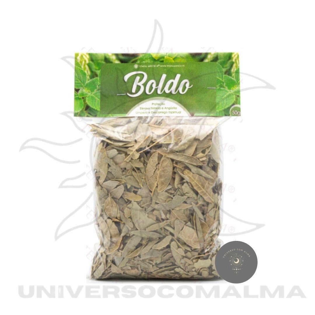 Ervas Boldo 50gr - Purificação Energética e Espiritual - Universo com Alma ®