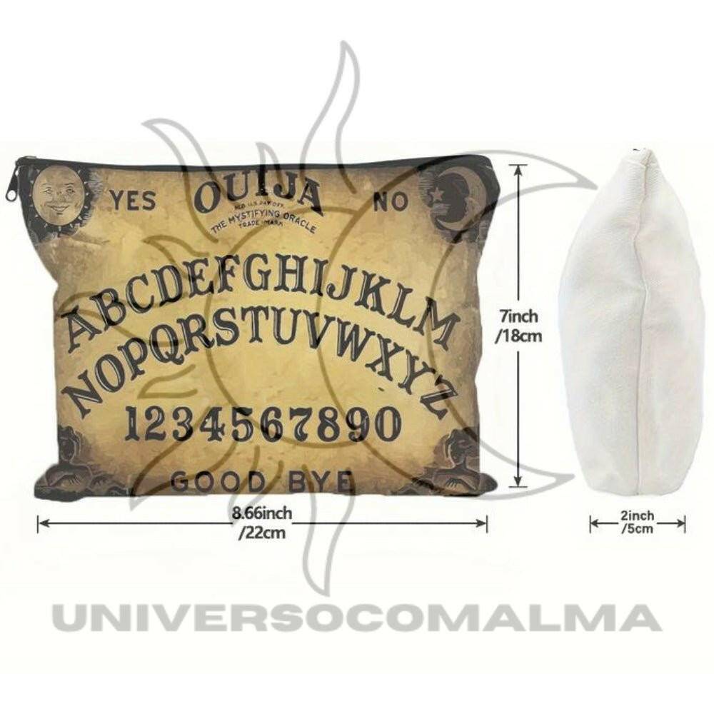 Bolsa em Poliéster Estampada com Jogo Ouija - Universo com Alma ®