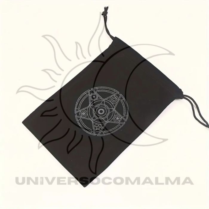 Bolsa de Veludo para Tarot - Proteção e Elegância - Universo com Alma ®