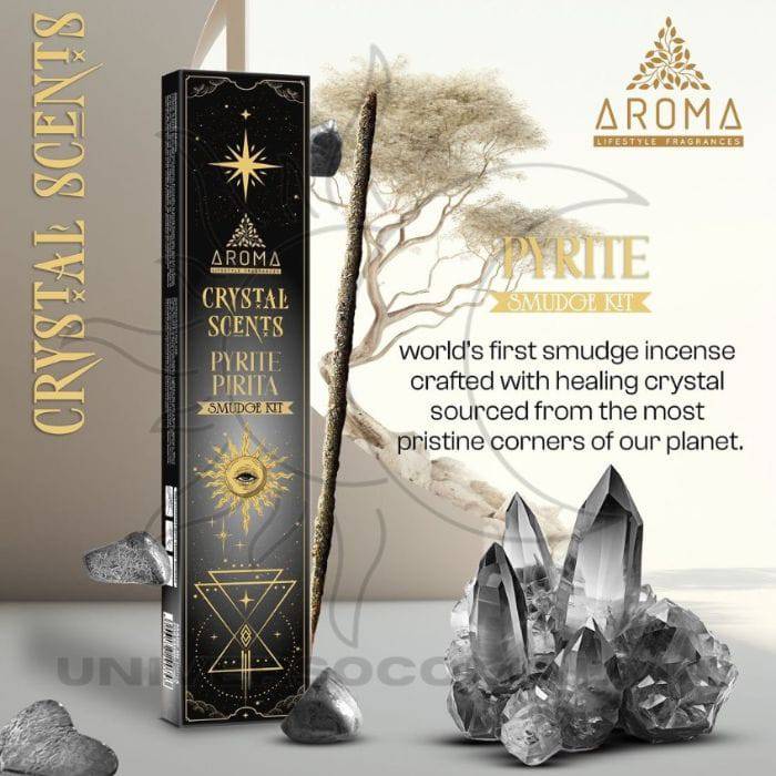 Kit de Incenso com cristais - Universo com Alma ®