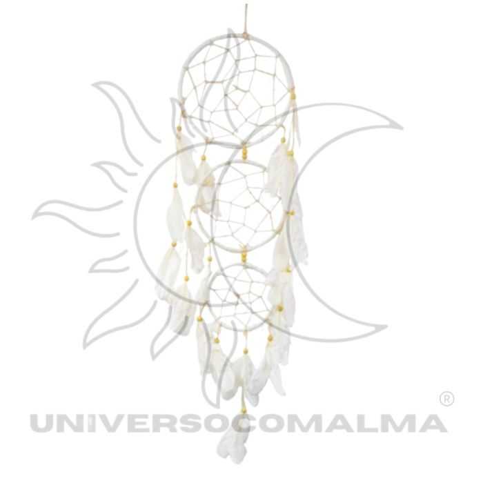 Caça Sonhos Xamânico Branco