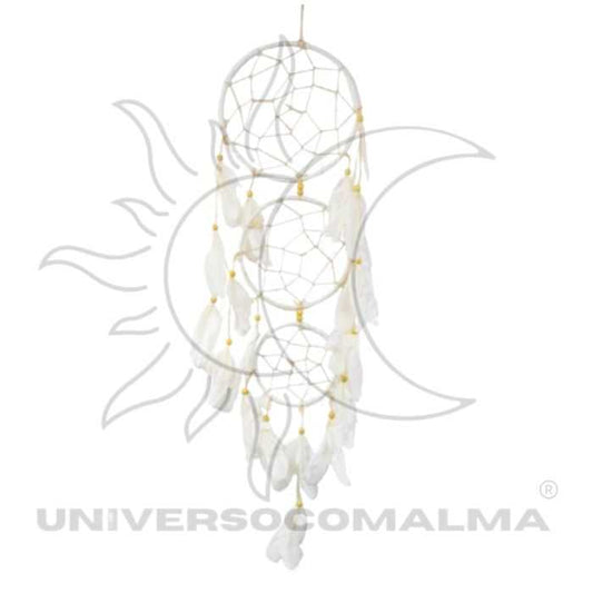 Caça Sonhos Xamânico Branco