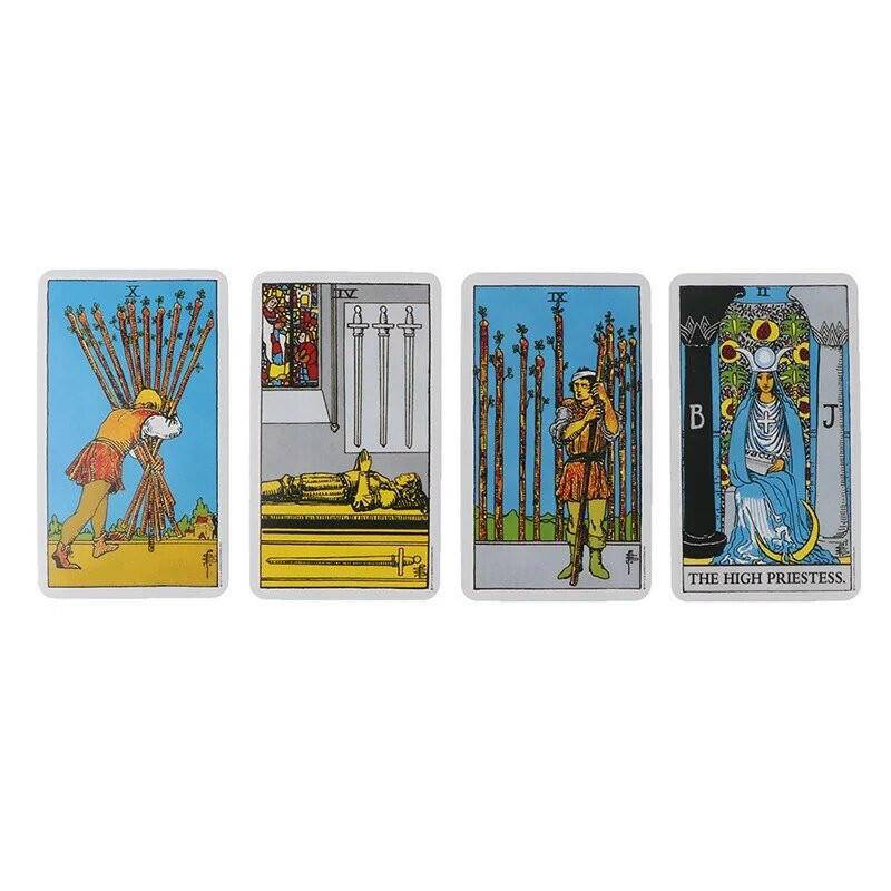 Cartas de Tarot Rider-Waite. Versão em Espanhol. - Universo com Alma ®