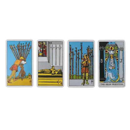 Cartas de Tarot Rider-Waite. Versão em Espanhol. - Universo com Alma ®