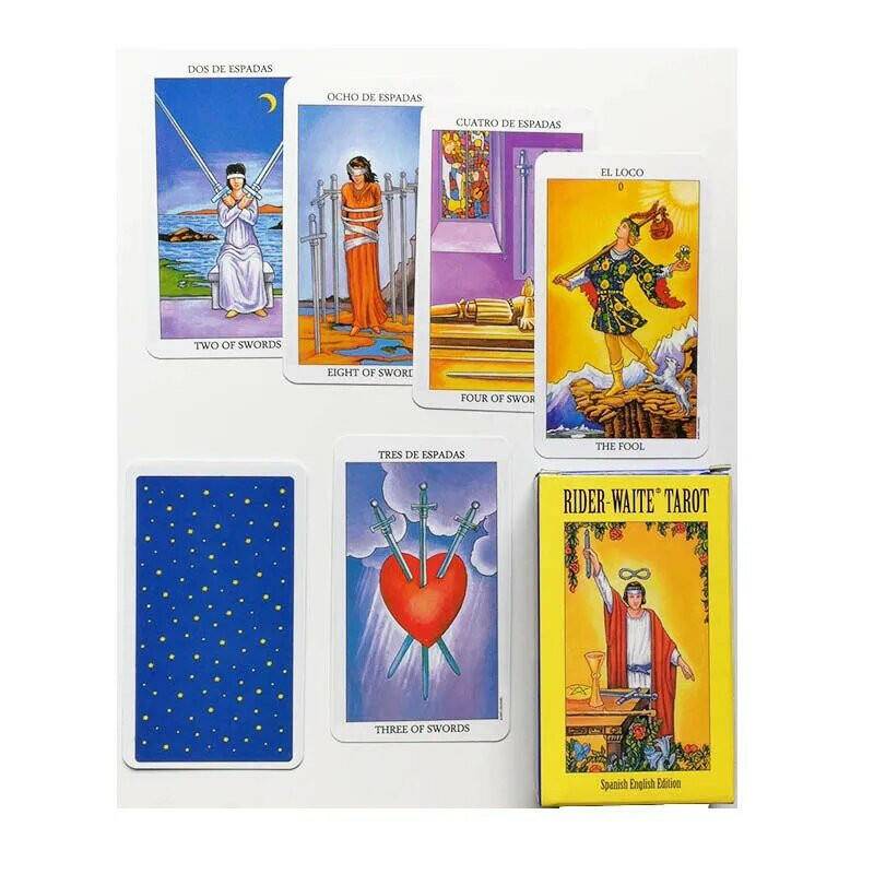 Cartas de Tarot Rider-Waite. Versão em Espanhol. - Universo com Alma ®