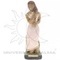 Imagem de Cigana Rosa em gesso de 20cm pintada manualmente para altar e decoração espiritual