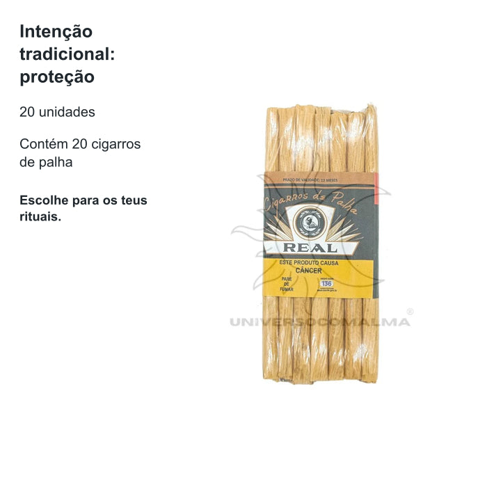 Cigarro de Palha para Rituais - 20 unidades — benefícios, utilização e características