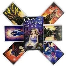 Crystal Visions Tarot: Intuição e Arte Fantástica ✨