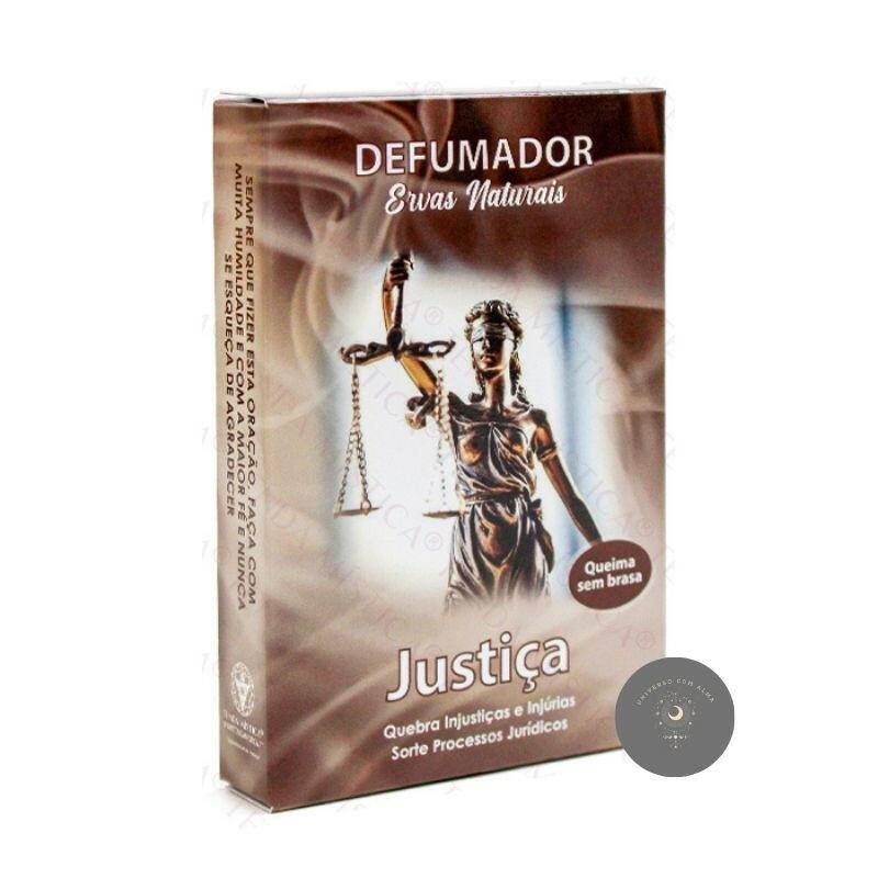 Defumador Ervas Justiça - Equilíbrio e Verdade - Universo com Alma ®