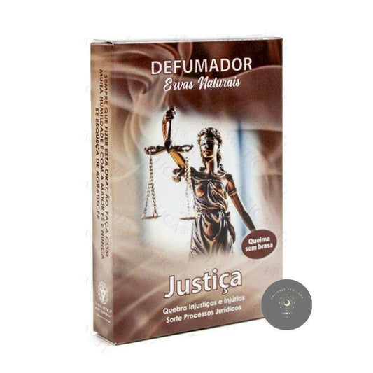 Defumador Ervas Justiça - Equilíbrio e Verdade - Universo com Alma ®