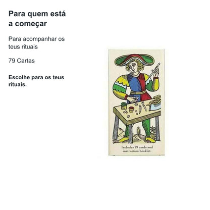 Tarot de Marselha – 79 Cartas com Manual — benefícios, utilização e características