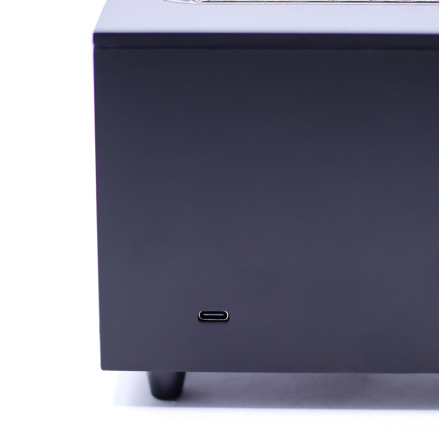 Difusor Aroma Efeito Chama USB Som Aves - Preto | Universo com Alma