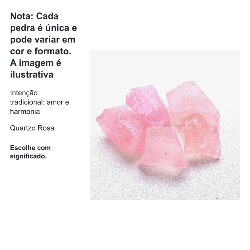 Quartzo Rosa Bruto – Amor e Harmonia — benefícios, utilização e características