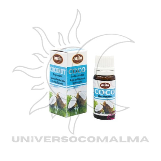 Essência Aum – Coco | Doçura, Conforto e Limpeza Energética