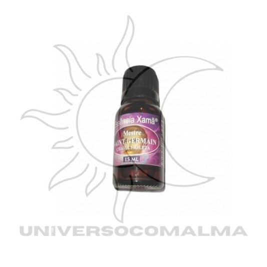 Essência Xamã Saint Germain - Chama Violeta - 15ML - Universo com Alma ®