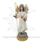 Estátua de Arcanjo Rafael em Marfinite - Cura e Proteção (30cm) - Universo com Alma ®