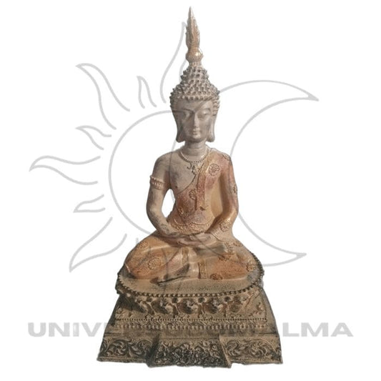 Estátua de Buda Sentado - Paz e Serenidade para o Lar - Universo com Alma ®