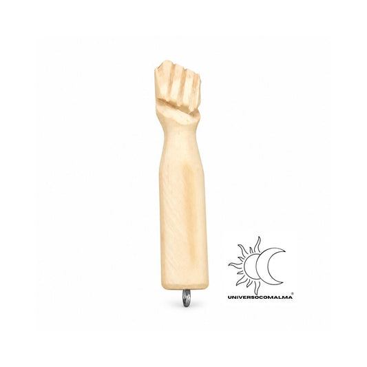 Figa de Guiné 1 cm – amuleto tradicional de proteção contra mau-olhado e inveja