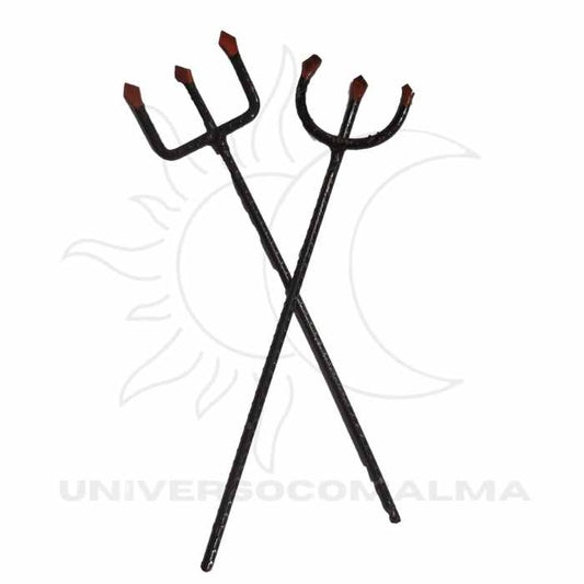 Garfo de Exu e Pomba Gira 20cm - Ferramenta Ritual Umbanda | Universo com Alma