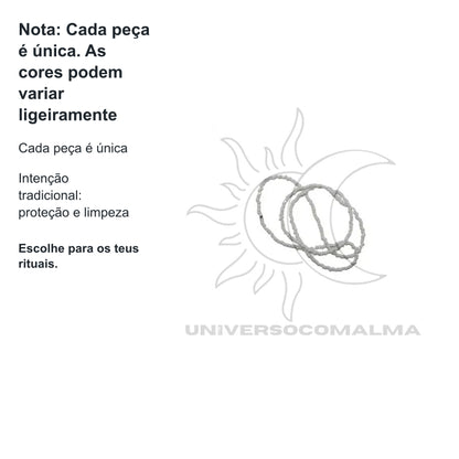 Guia Missangão Branco – Paz e Proteção - Sem Firma — benefícios, utilização e características
