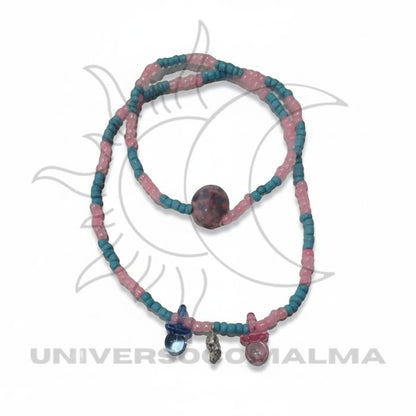 Guia Erê em missangas de vidro (colar) – Universo com Alma®