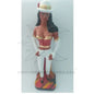 Imagem de Maria Navalha com calça em gesso de 20cm pintada manualmente para altar e decoração espiritual