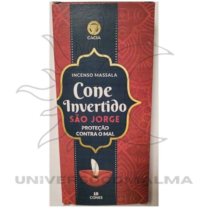 Incenso Massala em Cone Invertido - Pacote com 10) - Universo com Alma ®