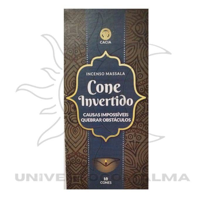Incenso Massala em Cone Invertido - Pacote com 10) - Universo com Alma ®