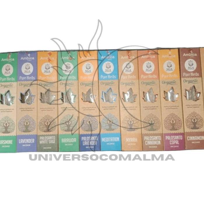 Incensos Orgânicos SGA - Universo com Alma ®