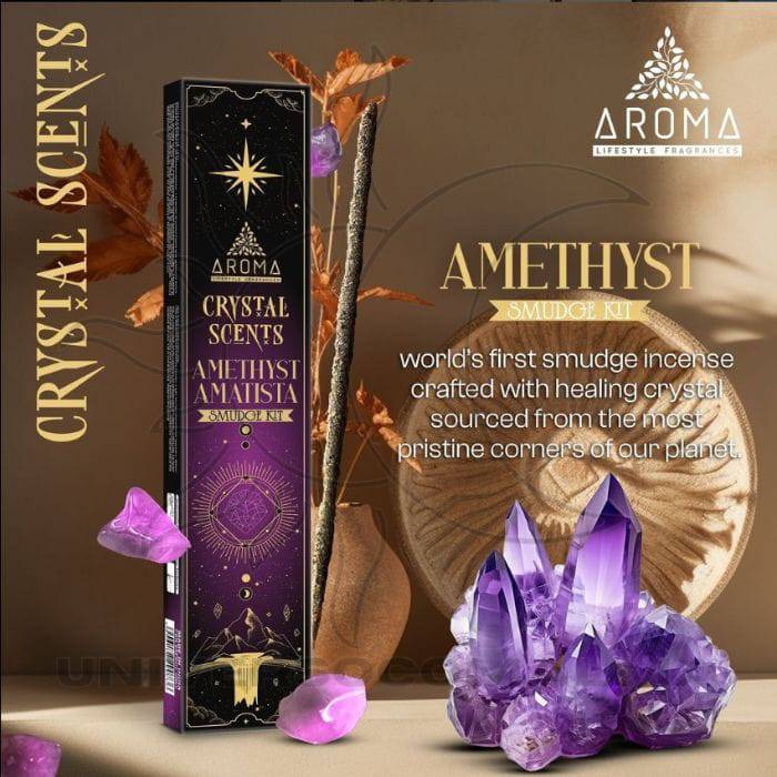 Kit de Incenso com cristais - Universo com Alma ®