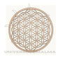 Mandala Flor da Vida em Madeira – 22cm