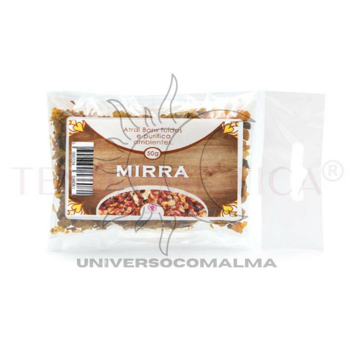 Mirra em Grão 50g - Purificação, Proteção e Conexão Espiritual.