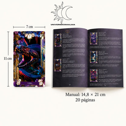 Baralho Os Mistérios de Maria Mulambo – 36 Cartas + Manual