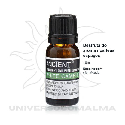 Óleo Essencial  Cânfora branca - 10ml — benefícios, utilização e características