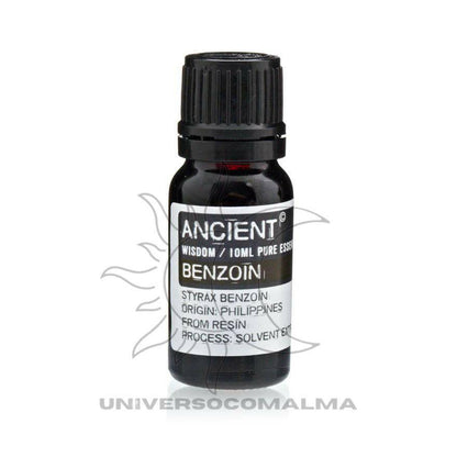 Óleo Essencial de Benjoim 10ml - Diluído - Calmante e Protetor - Universo com Alma ®