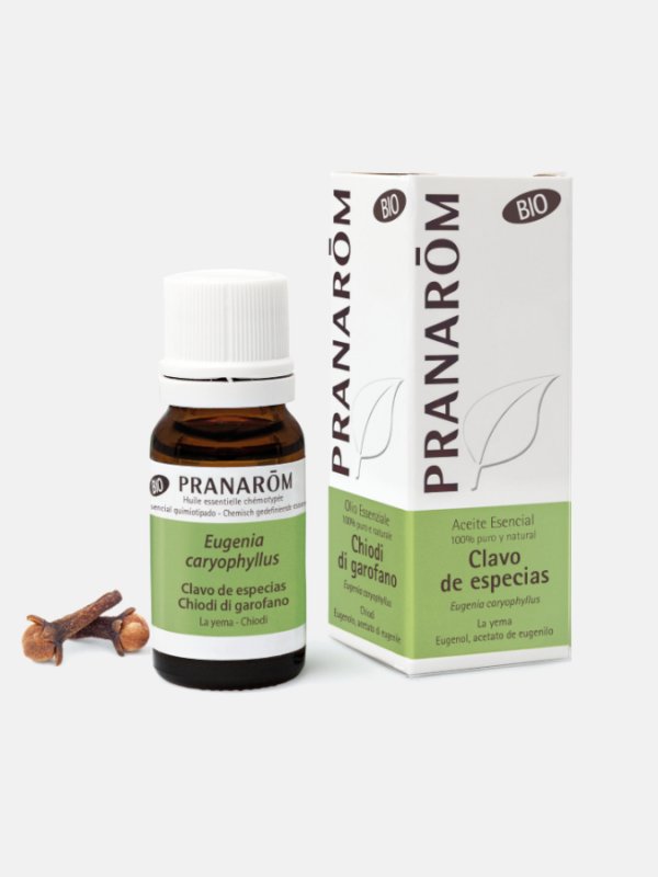 ✨Aceite Esencial Bio de Clavo para la Elevación Espiritual - 10ml de Pranarom ✨