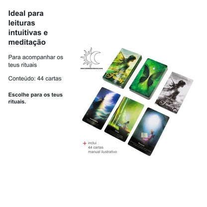 Oráculo Mágico das Fadas – 44 Cartas — benefícios, utilização e características