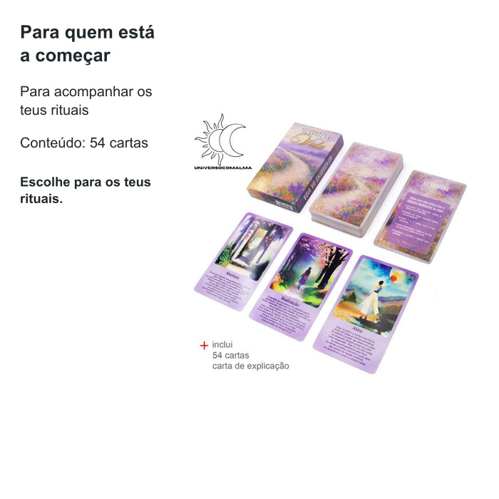 Oráculo Mensagens da Vida – 54 Cartas — benefícios, utilização e características