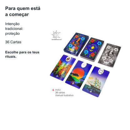 Baralho Santa Sara de Kali – 36 Cartas — benefícios, utilização e características