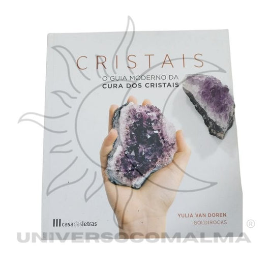 Pack Livro “Cristais – O Guia Moderno da Cura dos Cristais” +  1 Drusa de Ametista