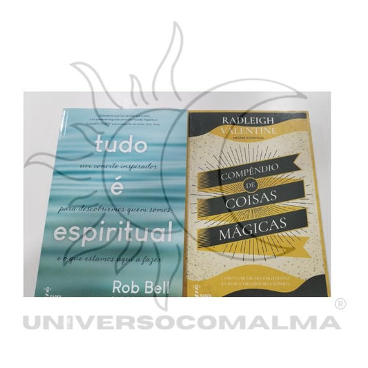 Livros Tudo É Espiritual e Compêndio das Coisas Mágicas