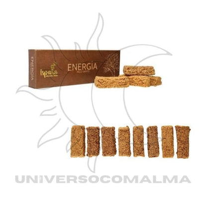 Pastilhas de incenso Energia com embalagem