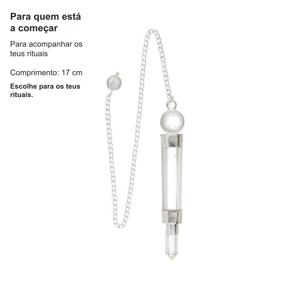 Pêndulo Gerador de Quartzo — benefícios, utilização e características