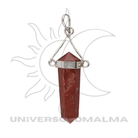 Pingente Jaspe Vermelho | Vitalidade & Aterramento | Universo com Alma - Universo com Alma ®