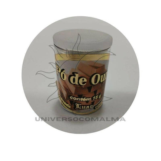 Pó de Ouro 15g - Atrai a Prosperidade e Abundância - Universo com Alma ®