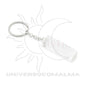 Porta Chaves de Selenite - Poderoso Cristal Energizador - Universo com Alma ®